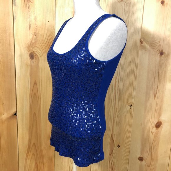 Express sequin tank top size medium - Picture 7 of 11